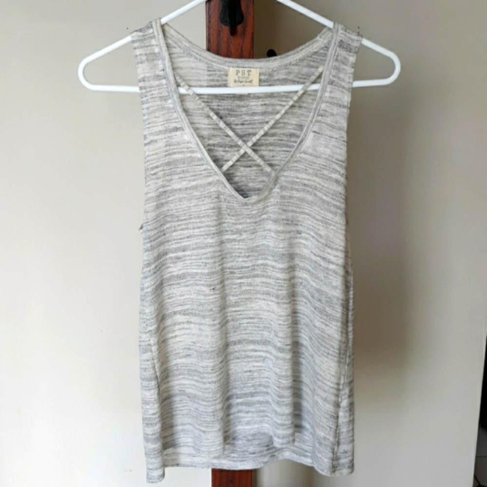 PST Gray Tank Top Size S